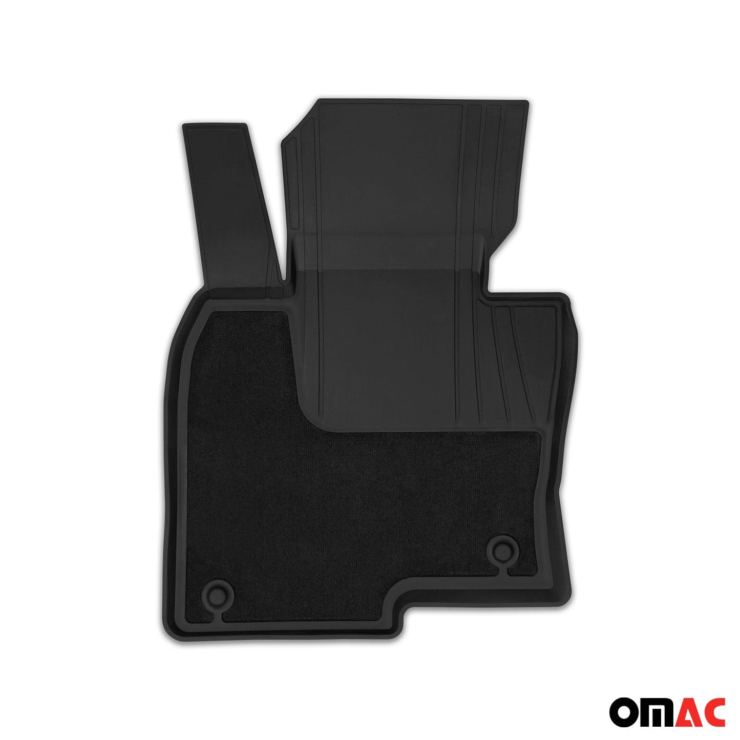 OMAC OMAC Floor Mats Liners fits Mazda CX-5 2017-2024 Black TPE All-Weather 4Pcs 4625IM444