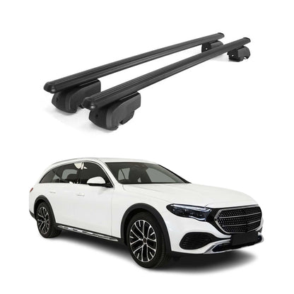 2017-2023 Mercedes E Class S213 Wagon Roof Rack Cross Bars Black