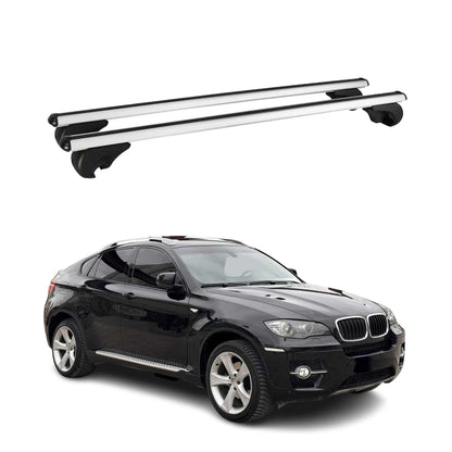 2008-2014 BMW X6 E71 & E72 Roof Rack Cross Bars Silver