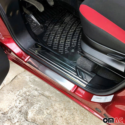 2015-2022 RAM ProMaster City Door Sill Scuff Plate Scratch Protector 2015-22 Stainless Steel 4x