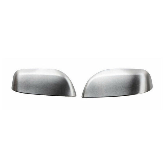 OMAC Side Mirror Cover Caps Fits Lexus GX 460 2010-2019 Brushed Steel Silver 2 Pcs U003654