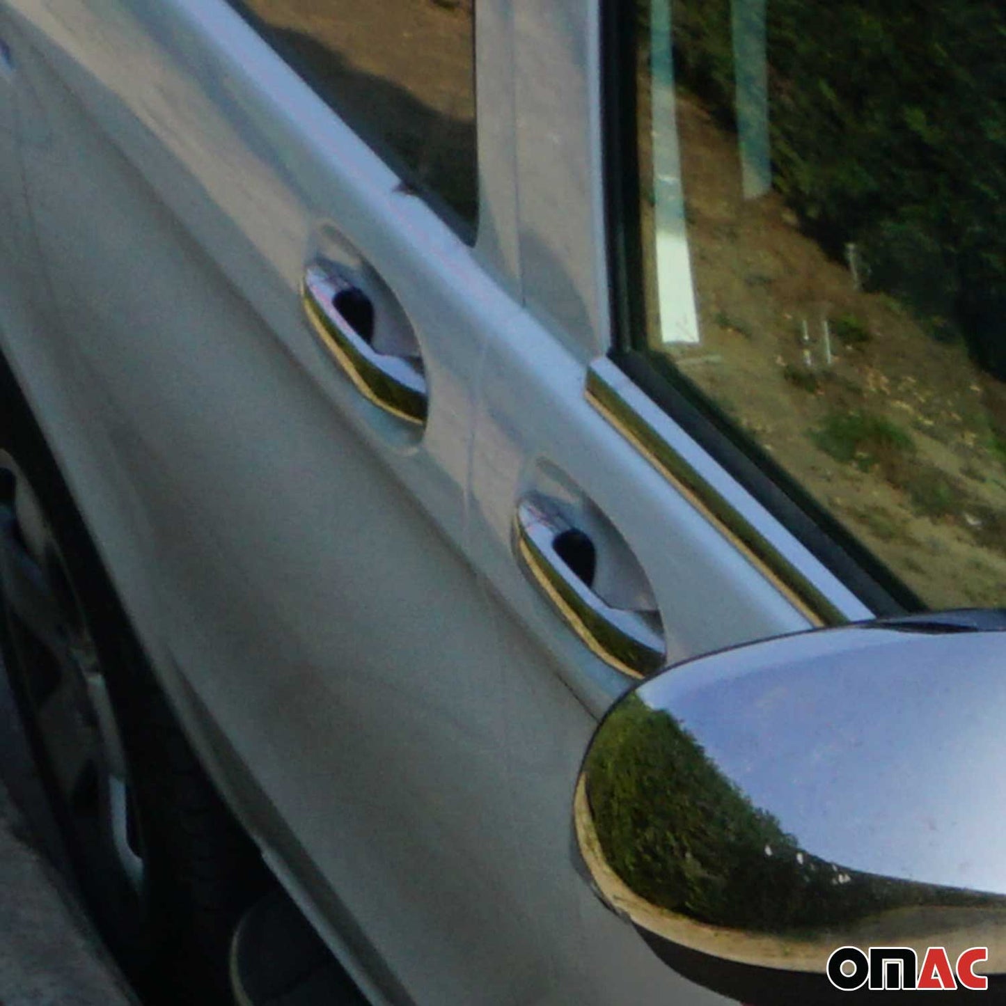 2016-2024 Mercedes Metris Car Door Handle Cover Protector Keyless Stainless Steel 8x