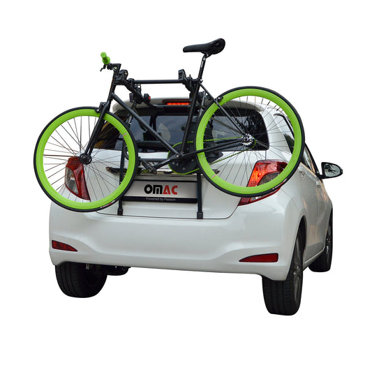 Rear Trunk Mount 3 Bike Rack Foldable Steel Carrier Hatchback Sedan SUV