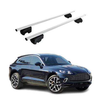 2021-2024 Aston Martin DBX Roof Rack Cross Bars Silver