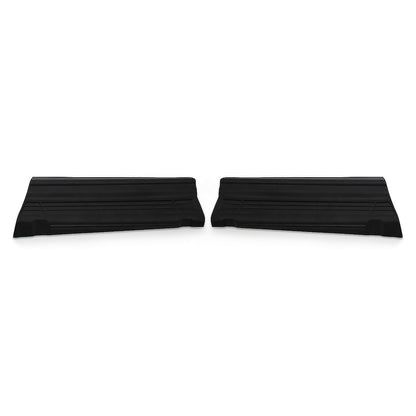 OMAC Door Sill Scuff Plate Scratch Protector for RAM ProMaster 2014-2024 Black 2 Pcs 2523092PT