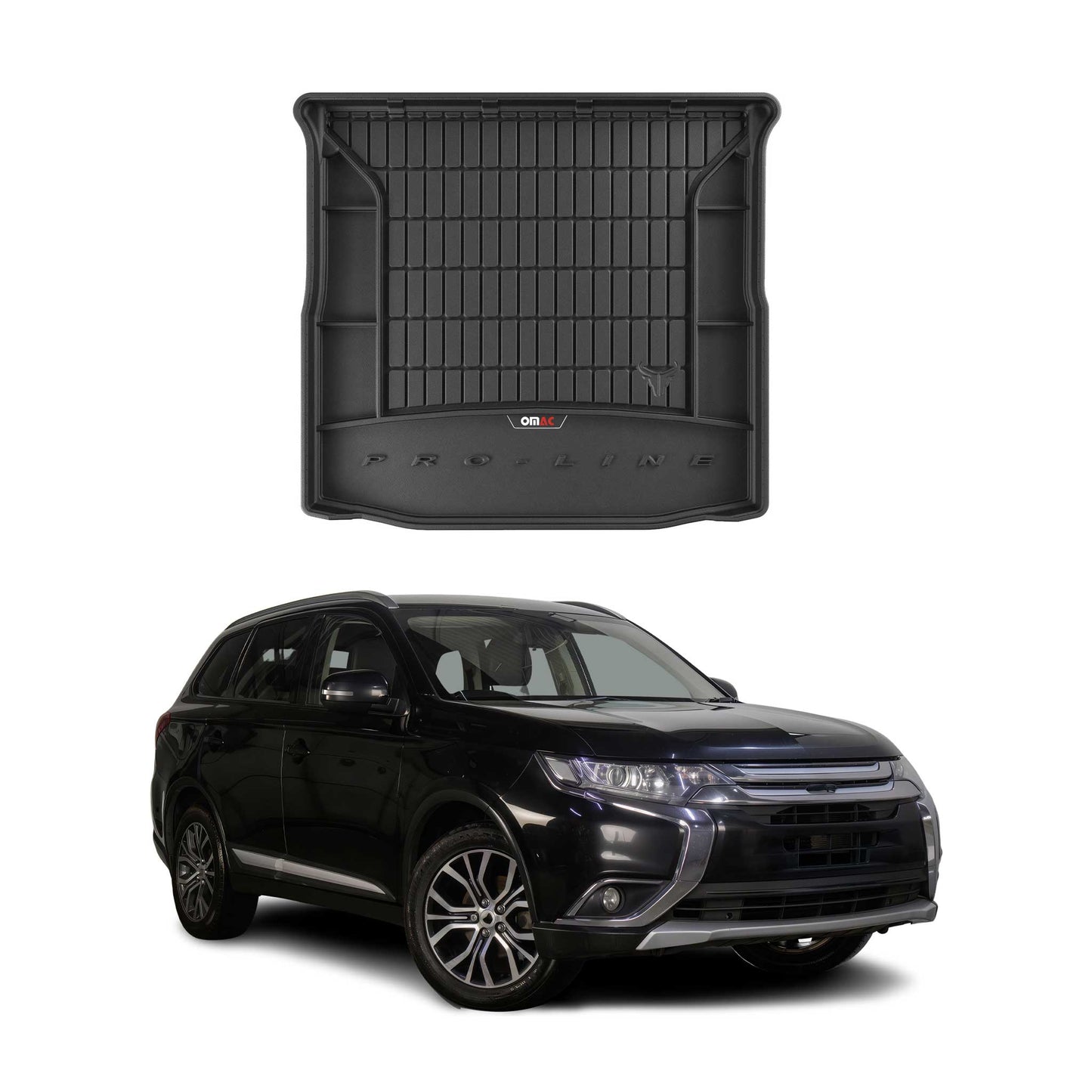 2014-2020 Mitsubishi Outlander Premium Cargo Liner Trunk Mat All Weather Heavy Duty