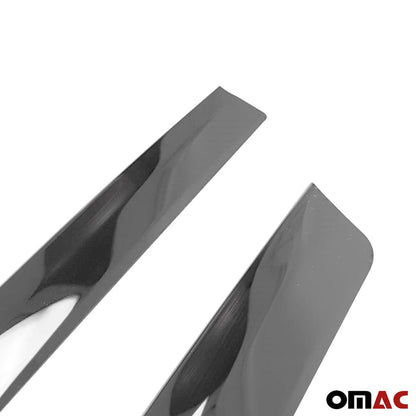 OMAC Chrome Front Bumper Trim S.Steel 2 Pcs for Mercedes Metris W447 2016-2023 4733082PB