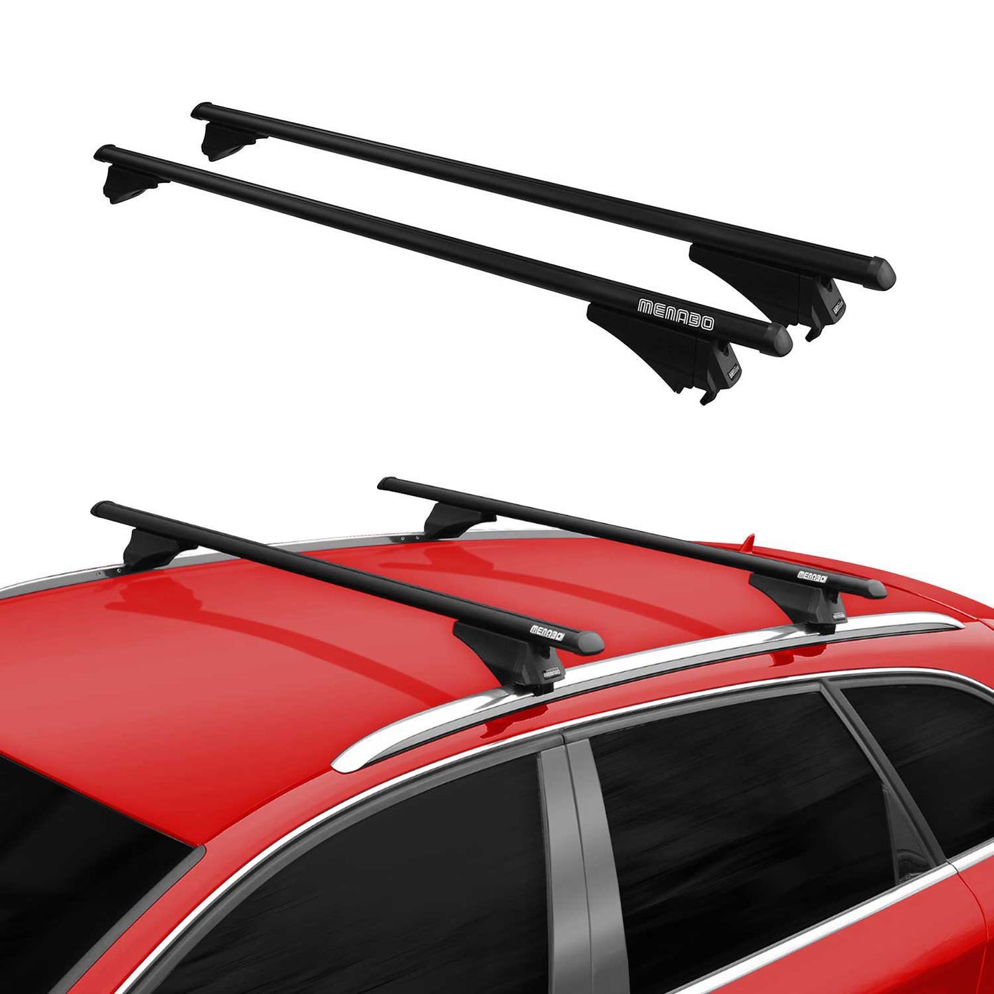 2021-2025 Kia Sorento Hybrid Roof Rack Cross Bars Black