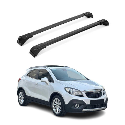 2013-2022 Chevrolet Trax Roof Rack Cross Bars Black