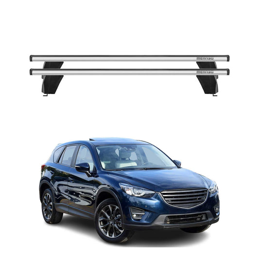 2013-2016 Mazda CX-5 Roof Rack Cross Bars Silver