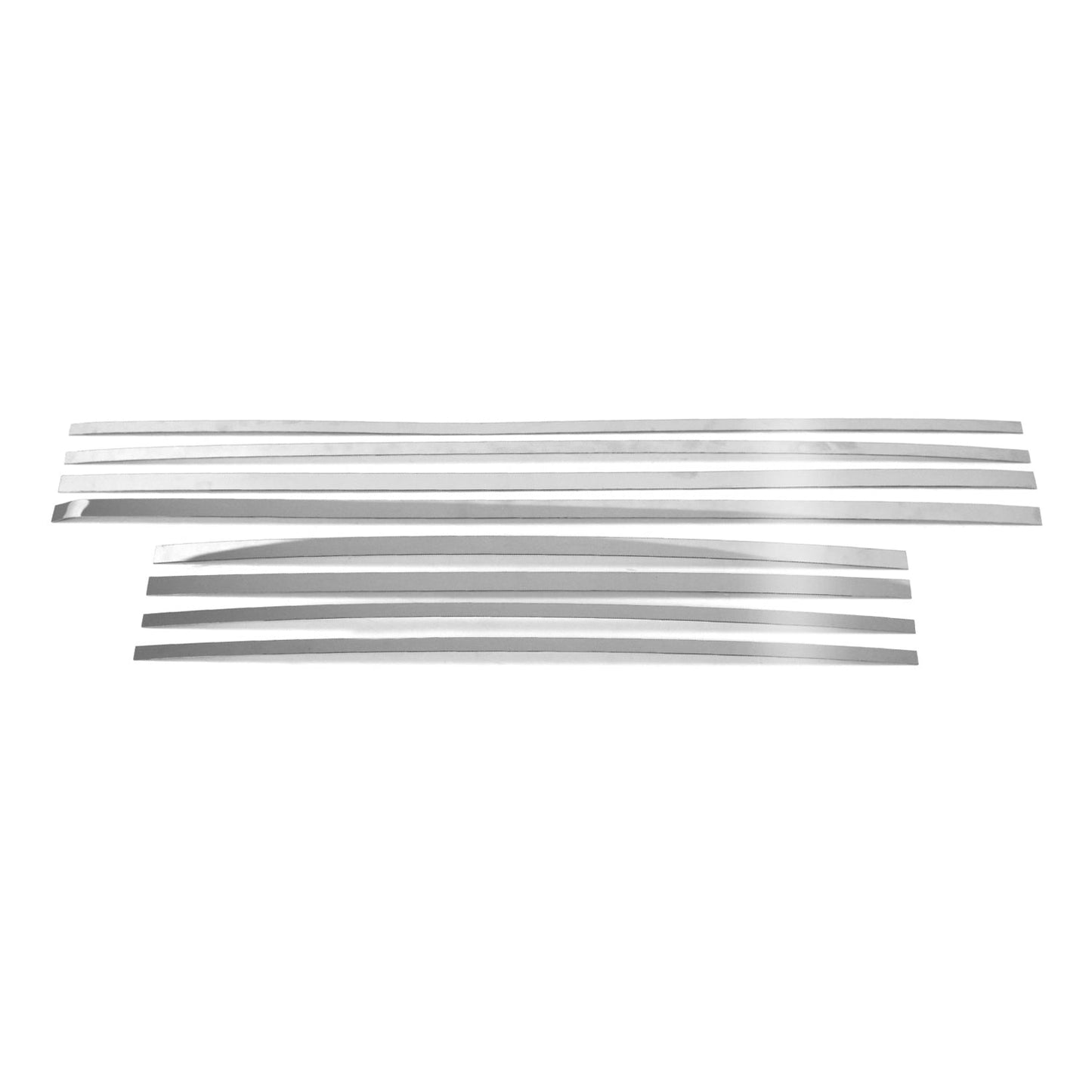 OMAC Door Sill Cover Decor Trim 8 Pcs Steel Fits Mercedes-Benz E-Class W210 1996-2003 4756DT091