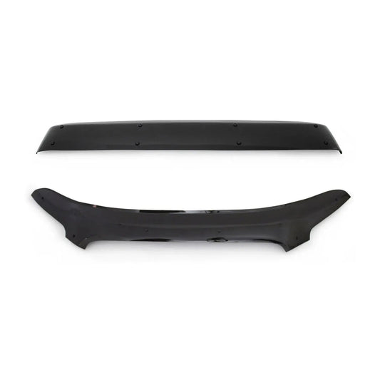 2015-2025 Ford Transit Windshield Sun Visor & Bug Shield Hood Deflector Kit 2Pcs Smoke