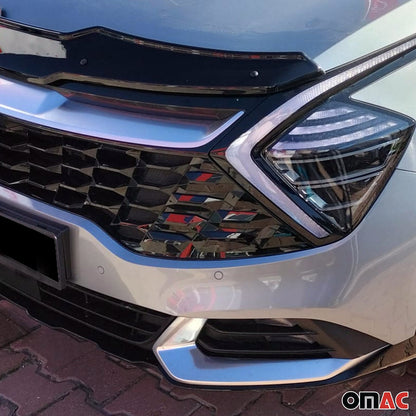 2023-2026 Kia Sportage Front Bug Shield Hood Deflector 1 Pc Smoke