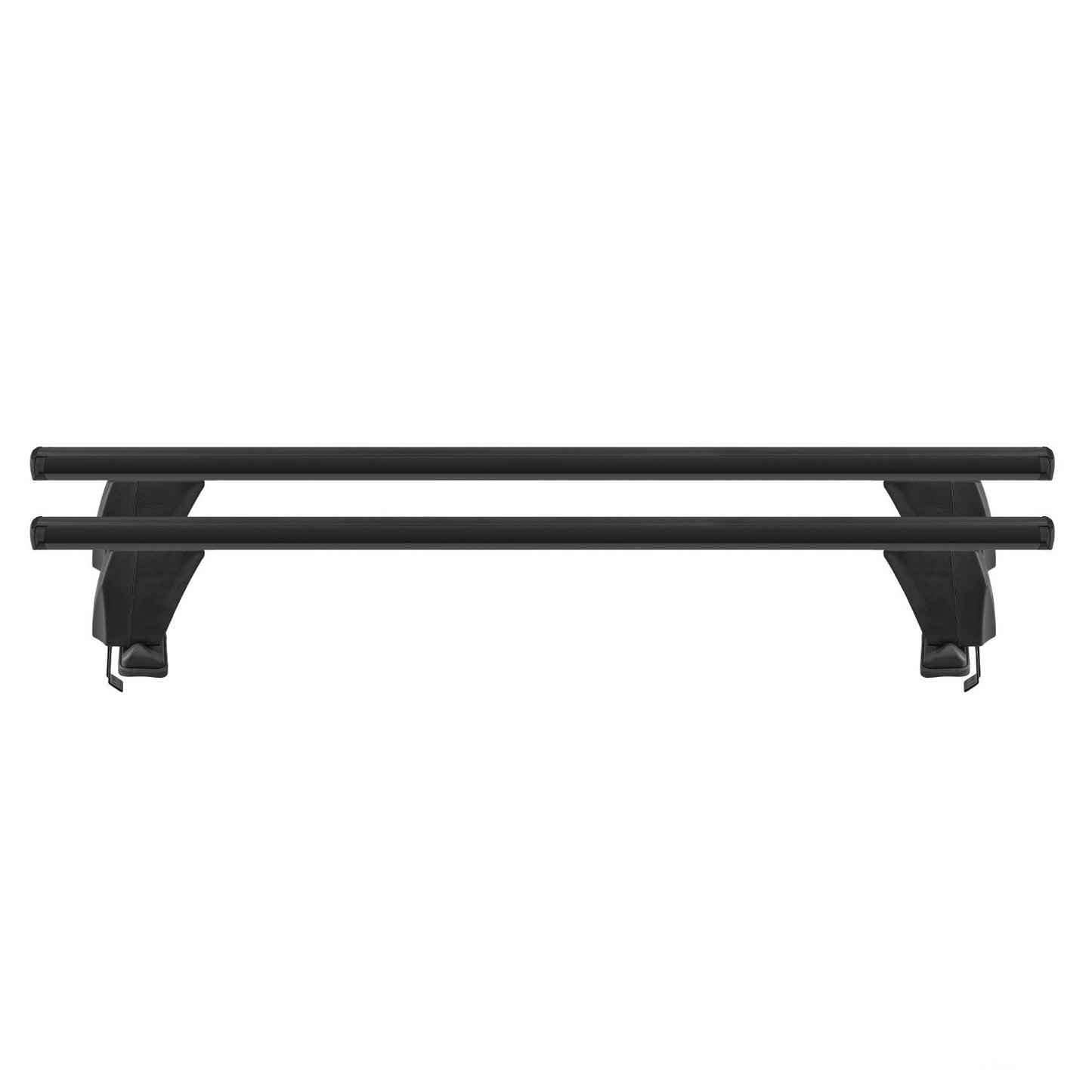 OMAC Top Roof Racks Cross Bars fits VW Golf R Mk8 2022-2024 2Pcs Black Aluminium U025974