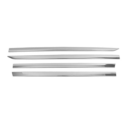 OMAC Side Door Molding Trim for VW Tiguan Allspace 2018-2024 Steel Silver 4x 7548132