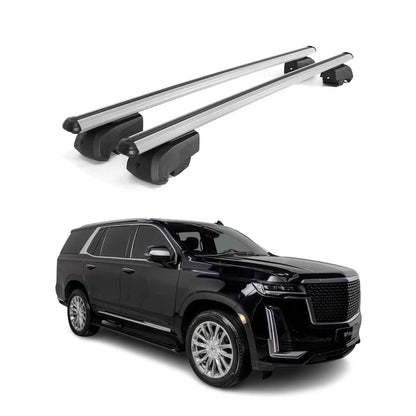 2021-2025 Cadillac Escalade Roof Rack Cross Bars Silver