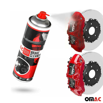 OMAC Brake Caliper Cleaner Spray ABS Disc Cleaner Easy & Quick 17 Oz 12 Pcs 96AA1001SET12