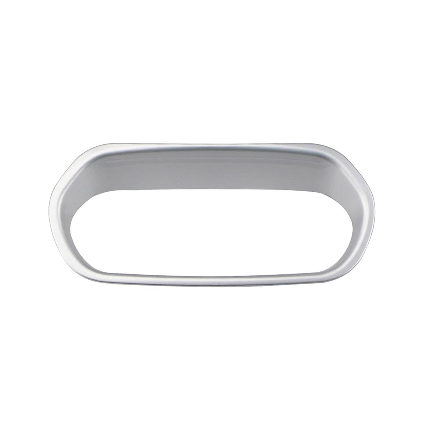 2015-2018 Jeep Renegade Air Condition Switch Trim Frame Matte Silver Chrome