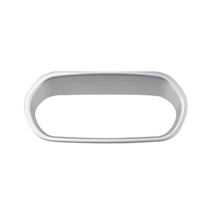 2015-2018 Jeep Renegade Air Condition Switch Trim Frame Matte Silver Chrome