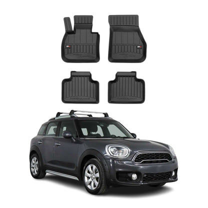2017-2024 Mini Cooper Countryman F60 Premium Floor Mats Liners Full Set All Weather Heavy Duty