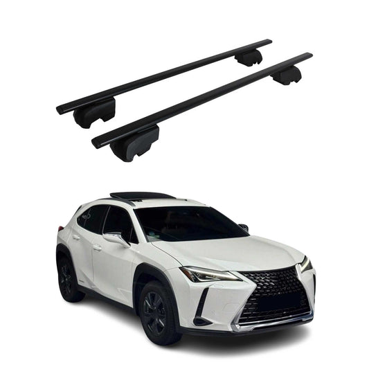 2019-2025 Lexus UX200 UX250h Roof Rack Cross Bars Black