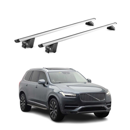 2016-2026 Volvo XC90 Roof Rack Cross Bars Silver