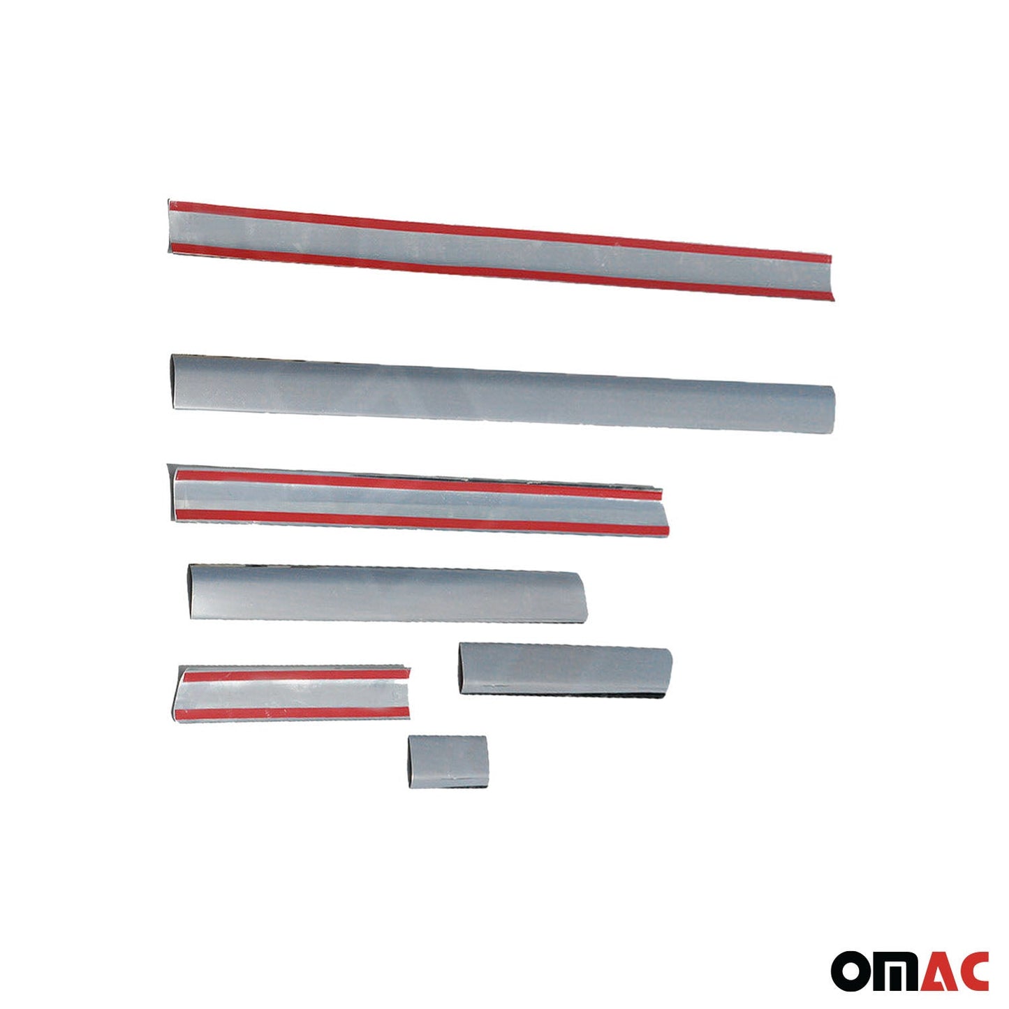 OMAC Side Door Molding Trim for VW T6 Transporter 2015-2021 L2 LHD Single Door Steel U015362