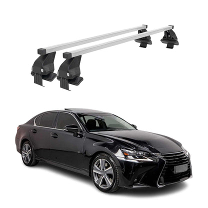 2013-2020 Lexus GS 300 350 450h Roof Rack Cross Bars Silver