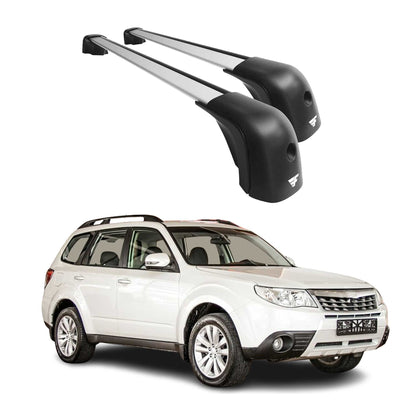 2009-2019 Subaru Forester Roof Racks Cross Bars Silver