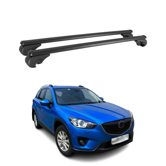 2013-2016 Mazda CX-5 Roof Rack Cross Bars Black