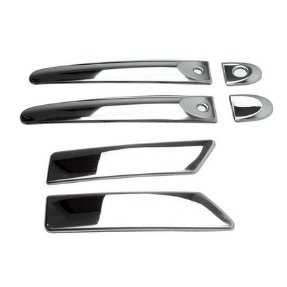 OMAC Car Door Handle Cover Protector for Chevrolet Malibu 2014-2015 Steel 8 Pcs U015063