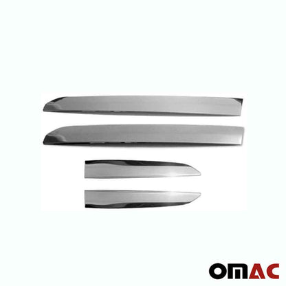 OMAC Side Door Molding Trim Skirt Garnish for Ford Transit 2015-2024 Steel Dark 4 Pcs 2625131B