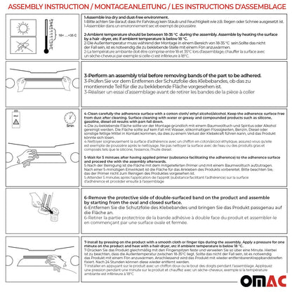 2019-2021 Honda Civic FL Sedan Front Bumper Grill Trim Molding Silver 1Pc Stainless Steel