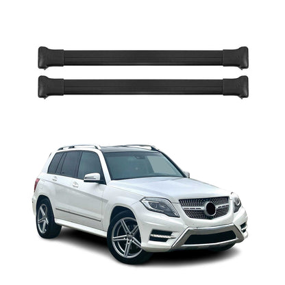 2009-2015 Mercedes GLK Class X204 Roof Rack Cross Bars Black