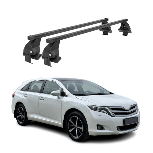 2009-2015 Toyota Venza Roof Rack Cross Bars Black