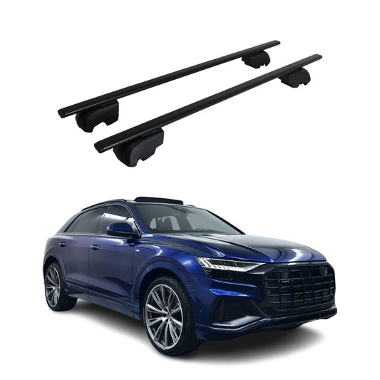 2019-2025 Audi Q8 Roof Rack Cross Bars Black