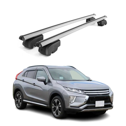 2018-2024 Mitsubishi Eclipse Cross Roof Rack Cross Bars Silver