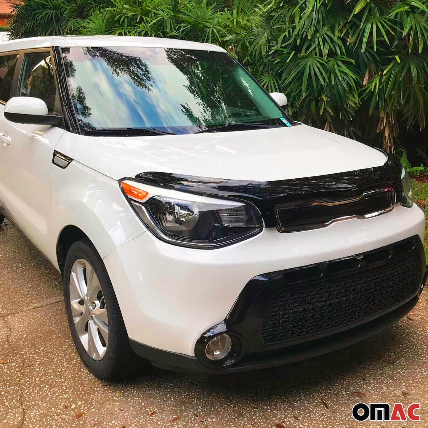 2014-2019 Kia Soul Front Bug Shield Hood Deflector 1 Pc Smoke