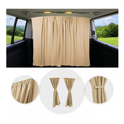 2016-2024 Mercedes Metris Cabin Divider Curtain Privacy Curtains Beige