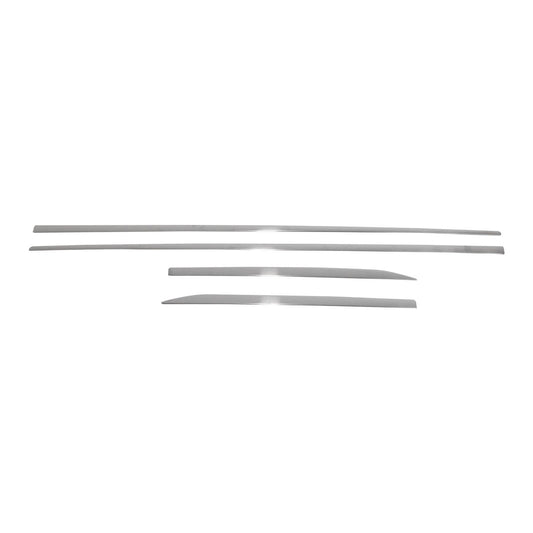 OMAC Fits Ford Kuga 2017-2021 Chrome Side Door Trim Streamer Guard S.Steel 4 Pcs U014714