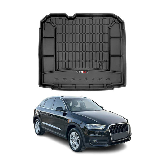 2013-2018 Audi Q3 Premium Cargo Liner Trunk Mat All Weather Heavy Duty Lower Trunk