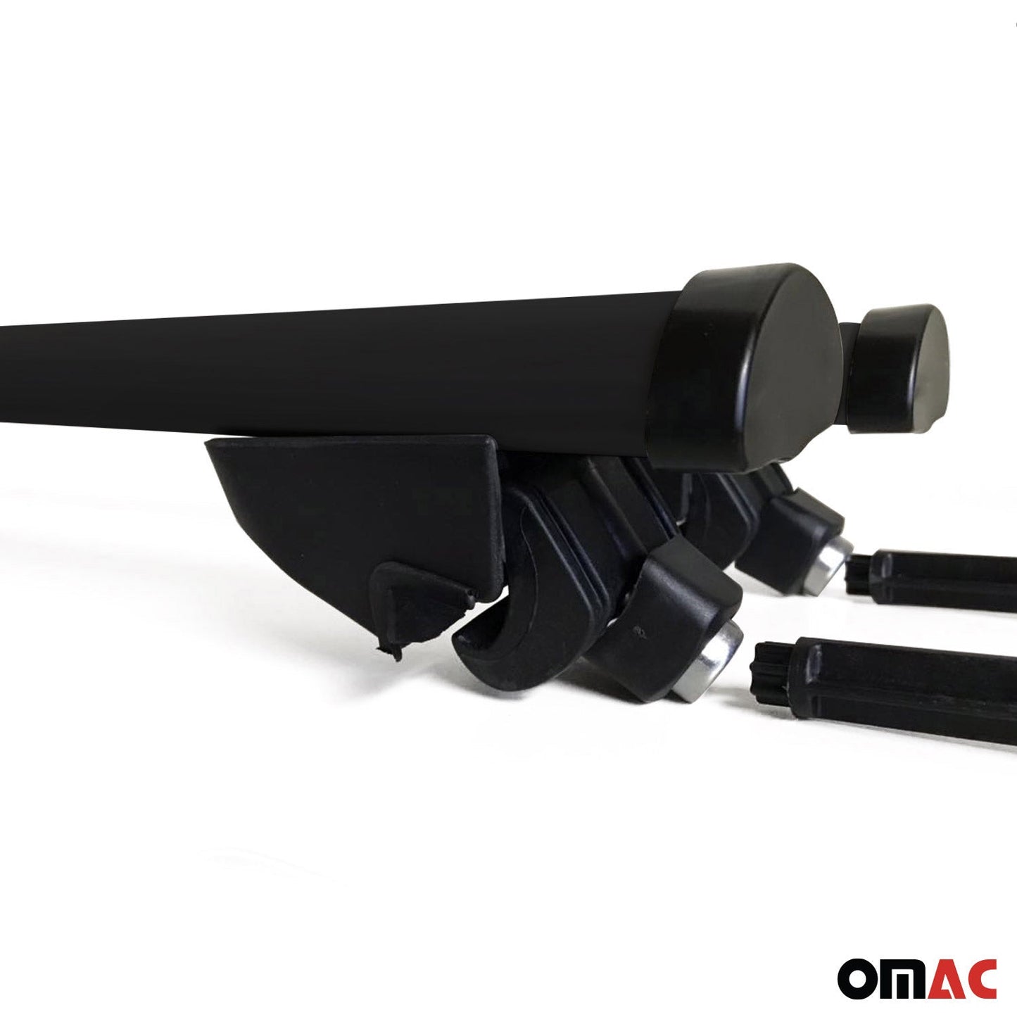 2023-2025 Audi Q8 e-tron Roof Rack Cross Bars Luggage Lbs Black 2 Pcs