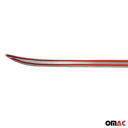 2014-2019 Toyota Corolla Sedan Rear Trunk Molding Trim Stainless Steel