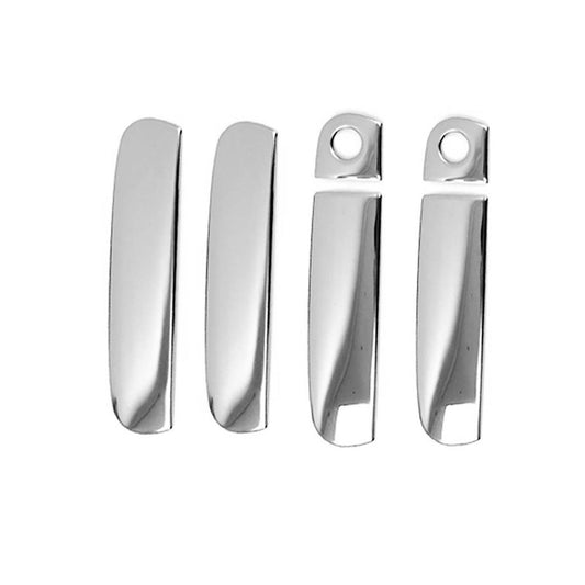 OMAC Car Door Handle Cover Protector for Audi A3 1996-2003 Steel Chrome 6 Pcs 1103045