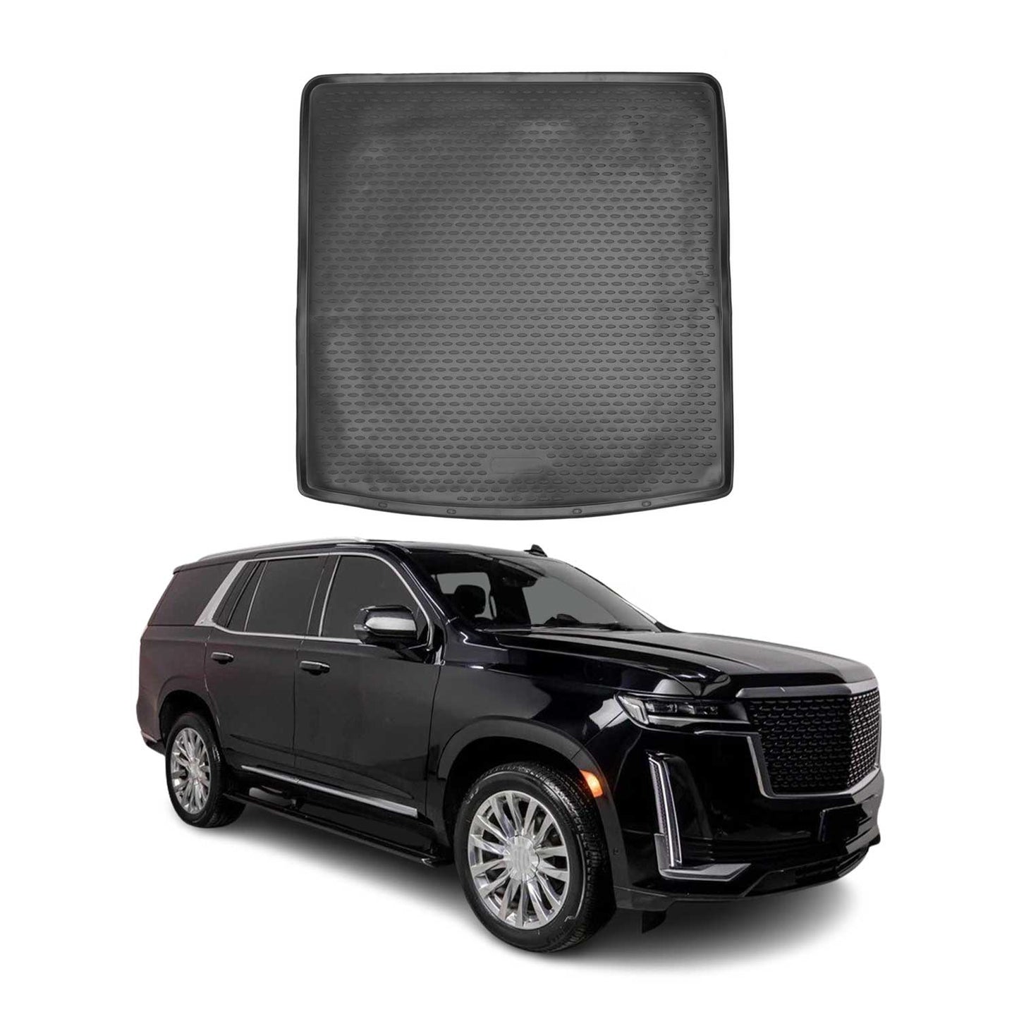 2021-2025 Cadillac Escalade Cargo Liner Trunk Mat All Weather Black