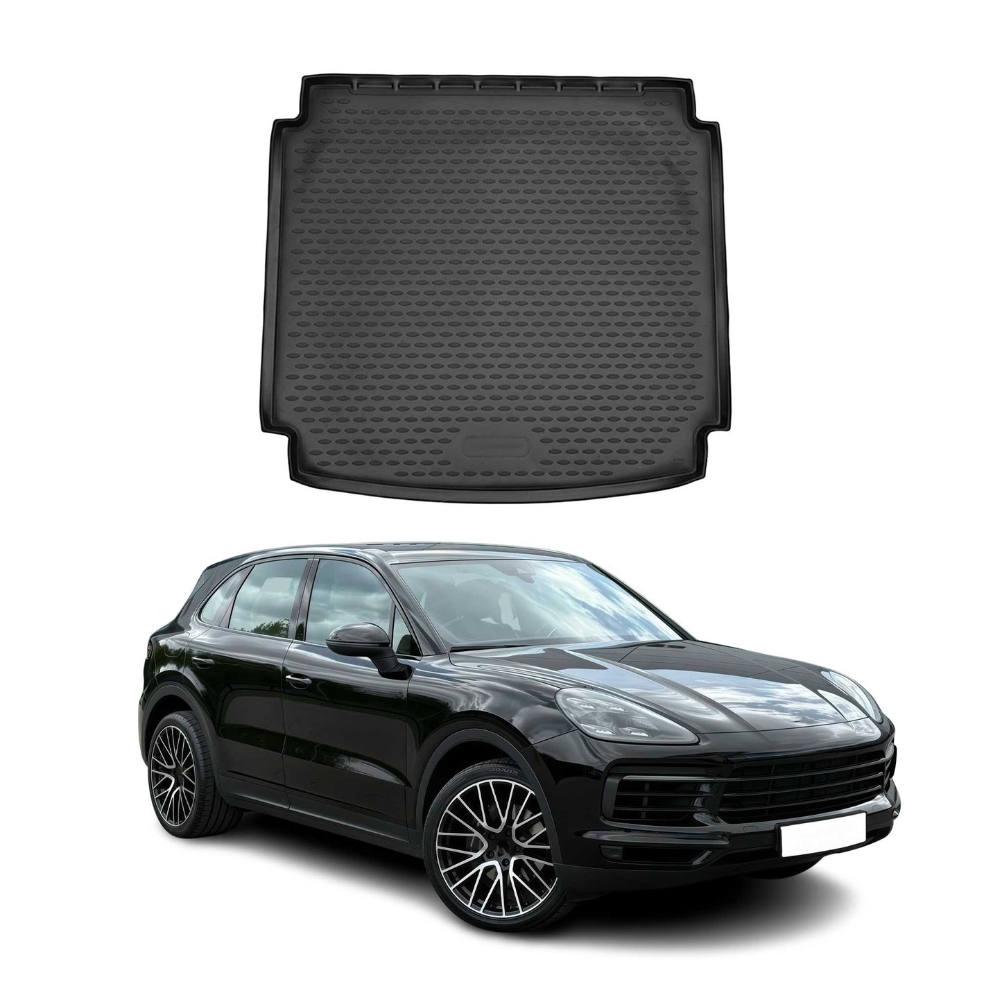 2019-2026 Porsche Cayenne Cargo Liner Trunk Mat All Weather Black