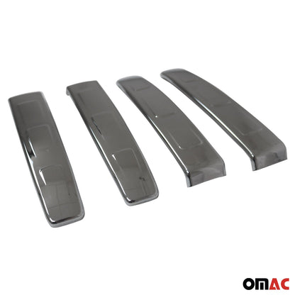 OMAC Car Door Handle Cover Protector for RAM ProMaster 2014-2024 ABS Chrome Silver 4x U005877