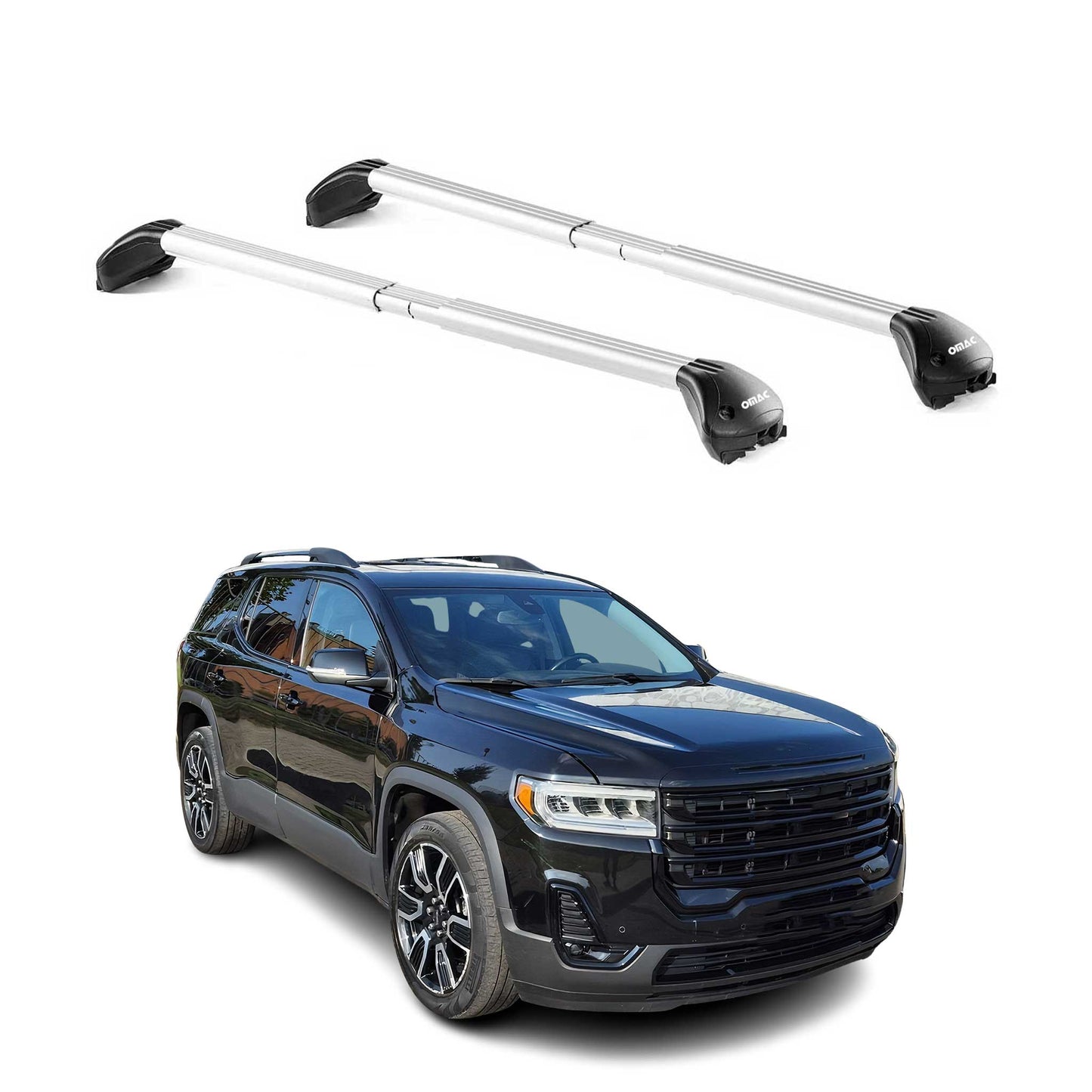 2017-2023 GMC Acadia Roof Rack Cross Bars Luggage Carrier 2 Pcs