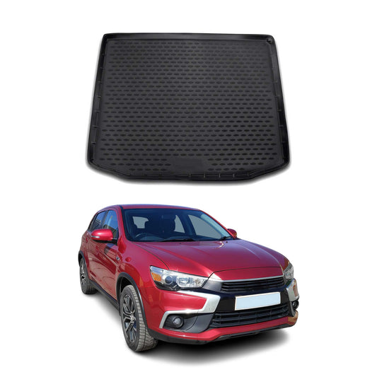 2011-2024 Mitsubishi Outlander Sport Cargo Liner Trunk Mat All Weather Black