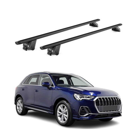 2019-2025 Audi Q3 Roof Rack Cross Bars Black